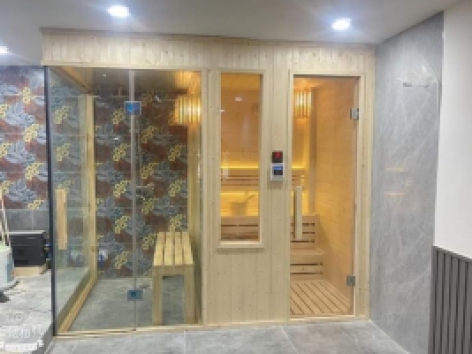 Phòng xông hơi khô ướt kết hợp